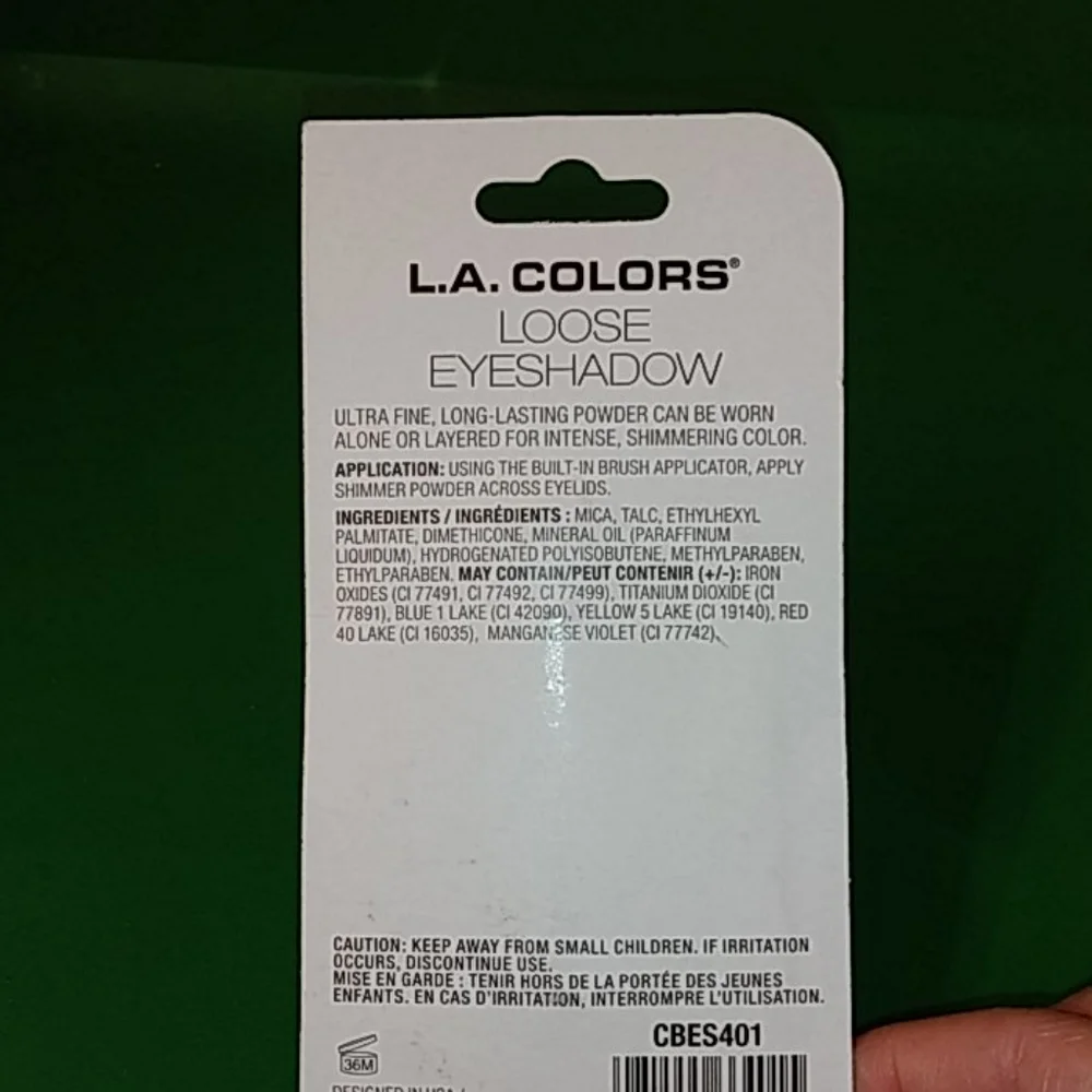 Loose Shimmering Eyeshadow